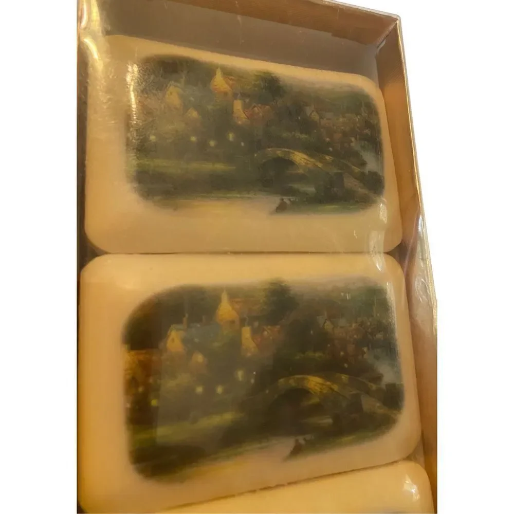 Thomas Kincade Art Alda's Forever Soap French Milled Almond Fragrance NWT